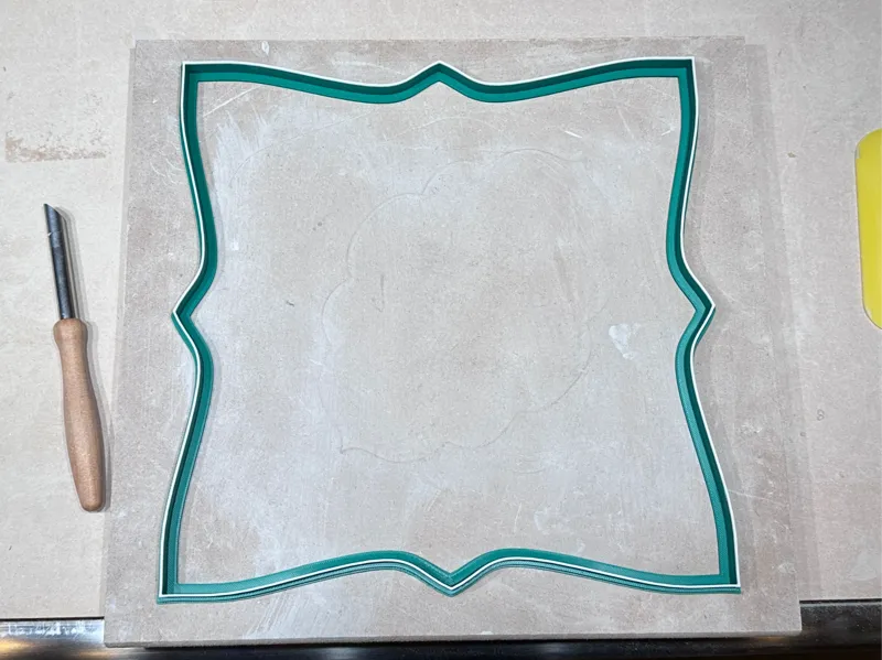 Square pointy clay cutter