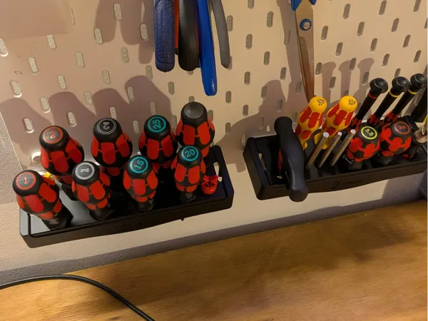 Support Skådis pour outils Wera, calendrier de l'Avent