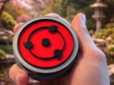 Rotating  Fidget Toy -  Sharingan