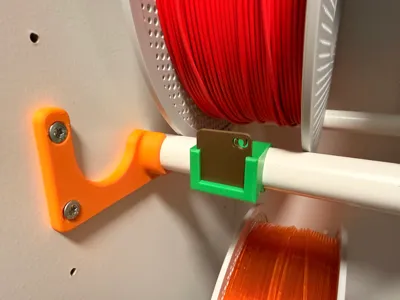 Swatches Holder for Ikea Billy Hack [19 mm tubes]