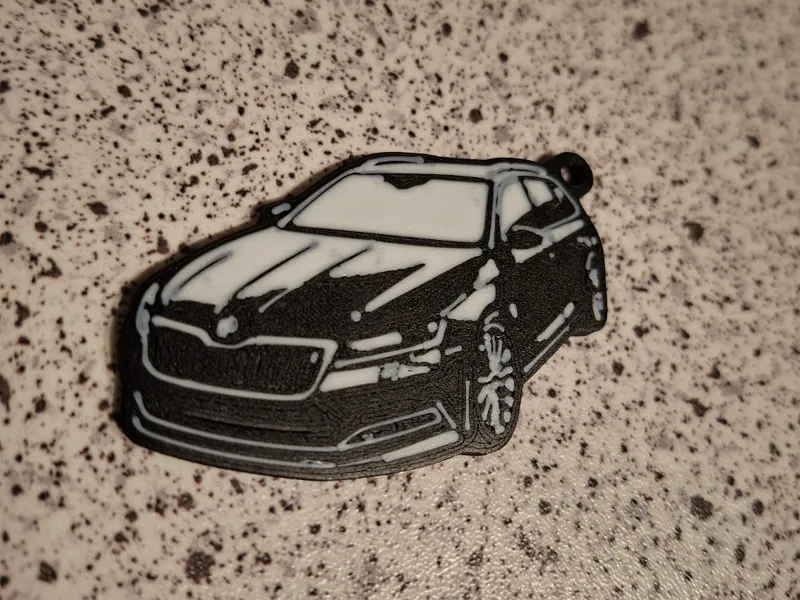 Skoda Superb 3 keychain