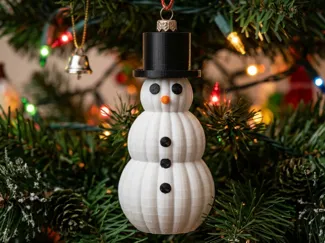 Modern Snowman Ornament (no AMS)