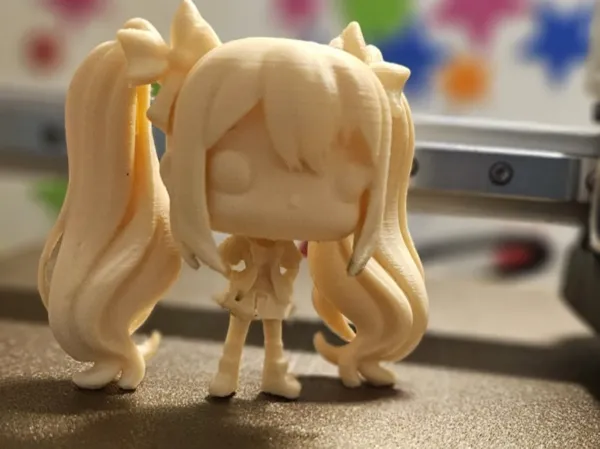 Figurine style Funko fille manga