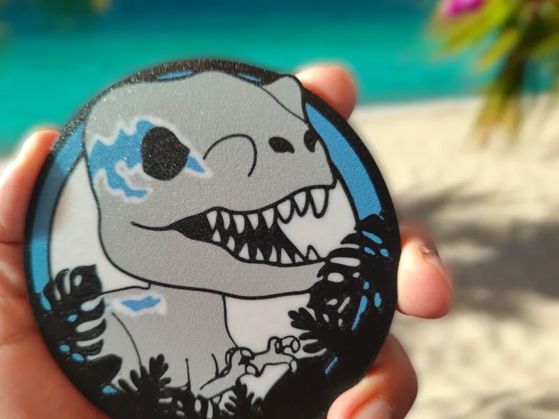 Blue Coaster