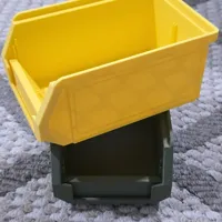 Bac de rangement empilable avec séparateur et étiquette — photo 4