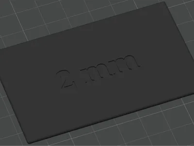 Spacer 2 mm