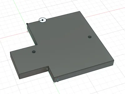 Traxxas Slash 4x4 ESC mounting plate