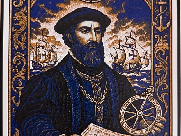 Vasco da Gama:Legendary Navigator |Hueforge 3D Art