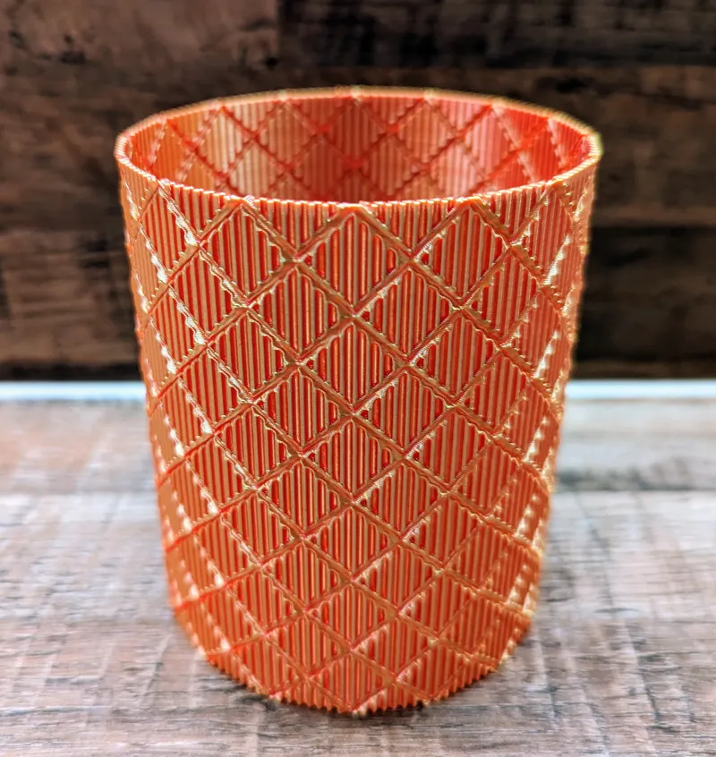 Vase #11 "Grid" - Vase Mode