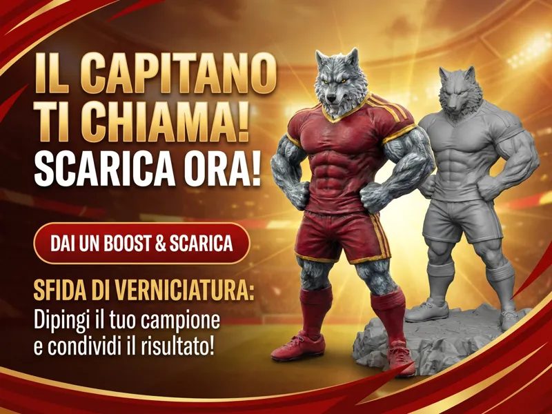 MASCOTTE LUPA CALCIO - LEGENDARY FOOTBALL EDITION