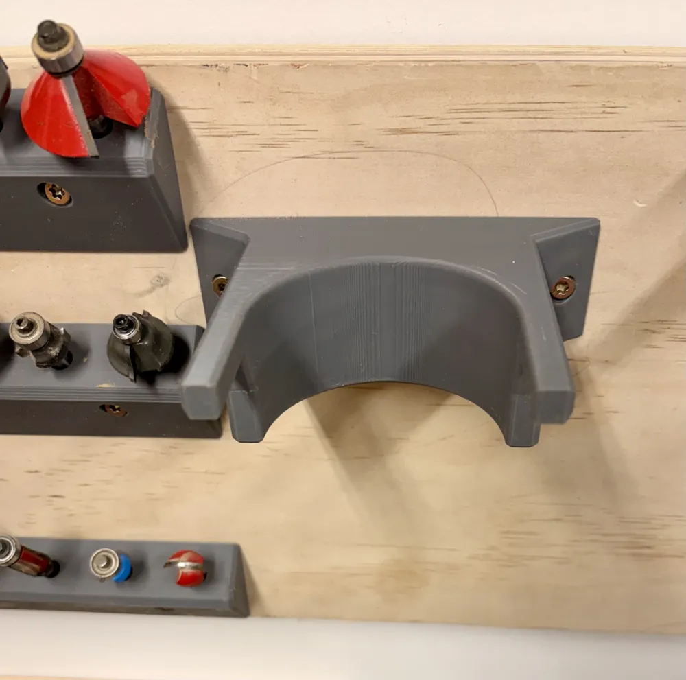 Makita trim router wall storage - Free 3D Print Model - MakerWorld