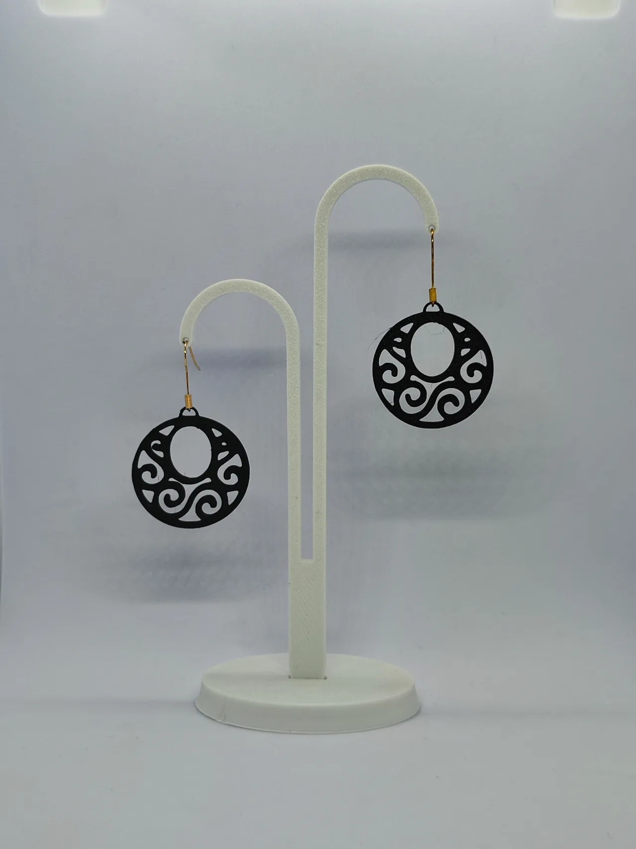 Aretes Ola Negra view 2