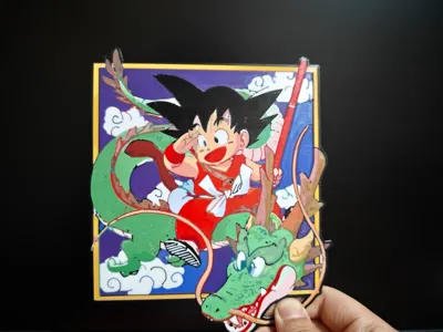 Little Goku Multi-color Printing
