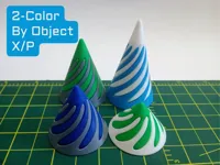 2 Color, By Object X/P