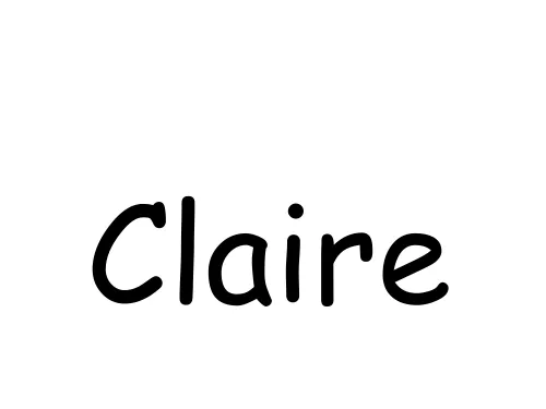 Claire 