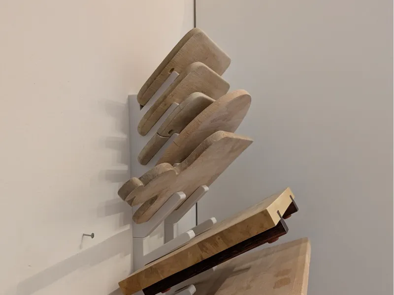 Cutting Board Rack Holder Shelf