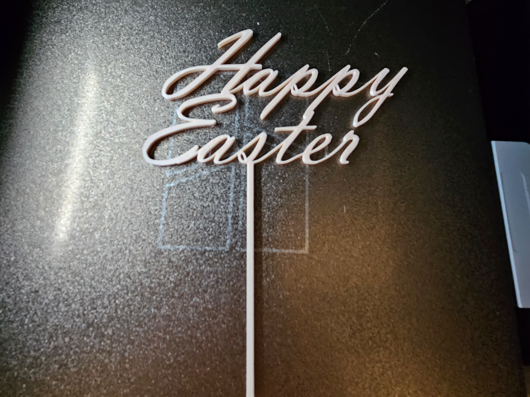Tortenaufsatz Happy Easter Cake Topper