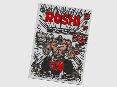 ROSHI comic poster