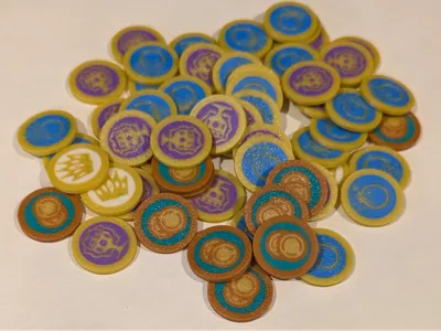 Massive Darkness 2 Treasure Tokens