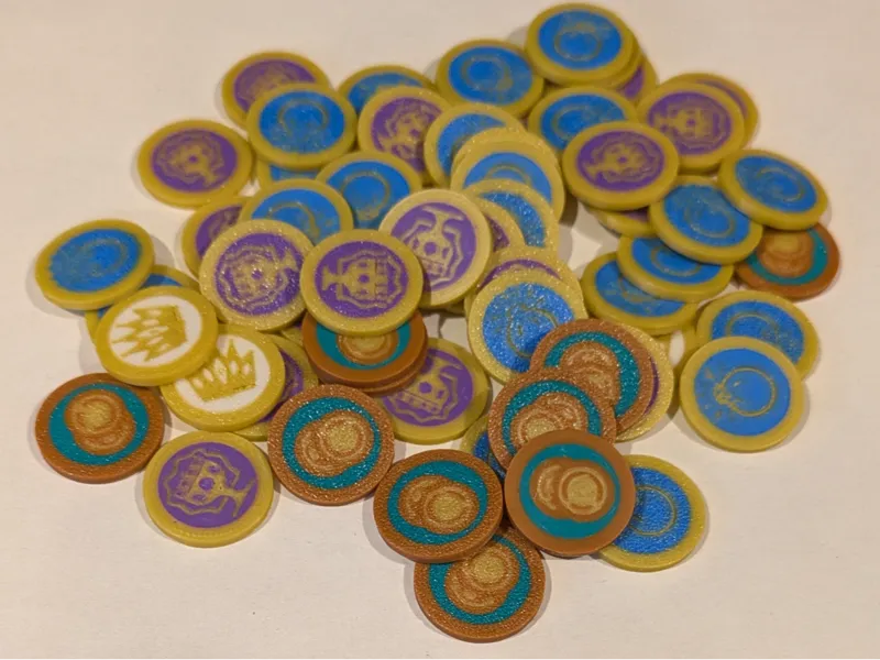 Massive Darkness 2 Treasure Tokens