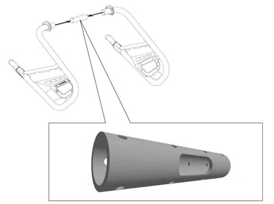 Playseat Trophy Connector tube