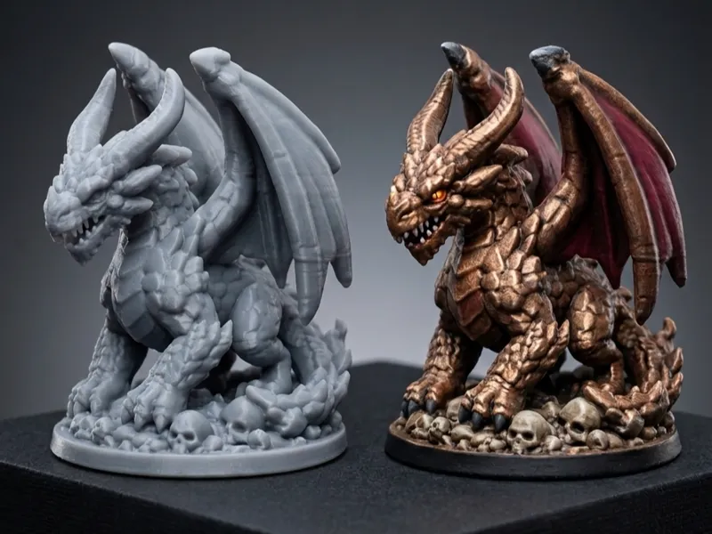 Dragon Miniature – Tabletop RPG Companion