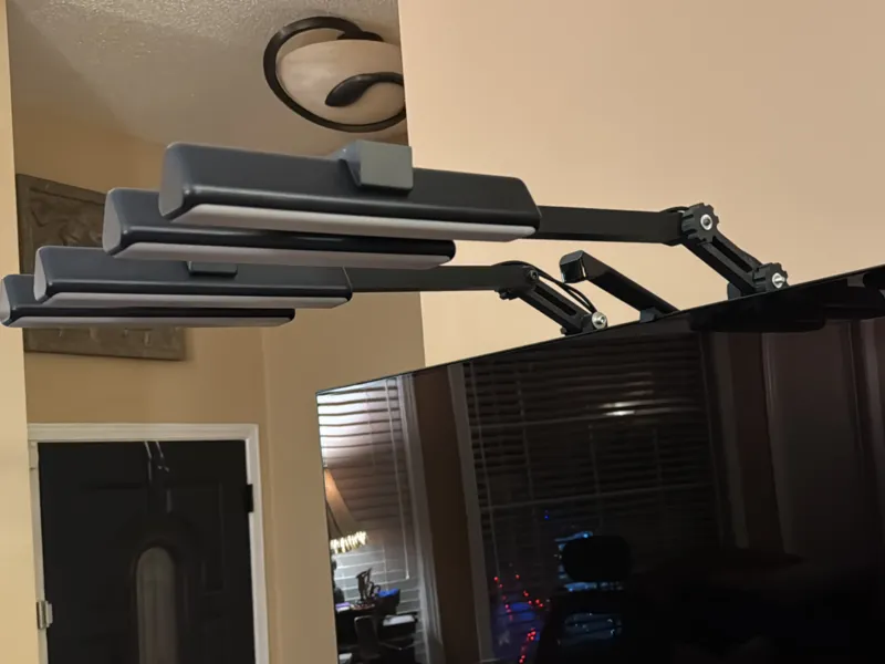 Hue / Govee light Bar Arms for aluminum profile
