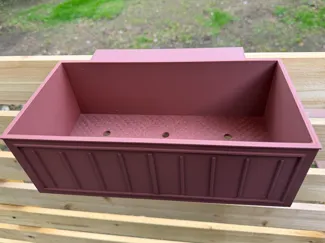 Hook-On Fence Hanging Planter Box