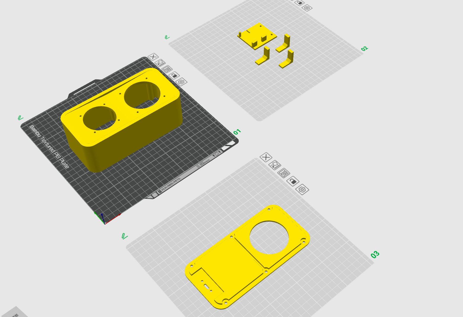 Miniatura 2 do modelo 3D 2寸喇叭二分频 蓝牙音箱 TWS无线立体声蓝牙音响 被动振膜桌面小音箱  - 双子星 v1.2