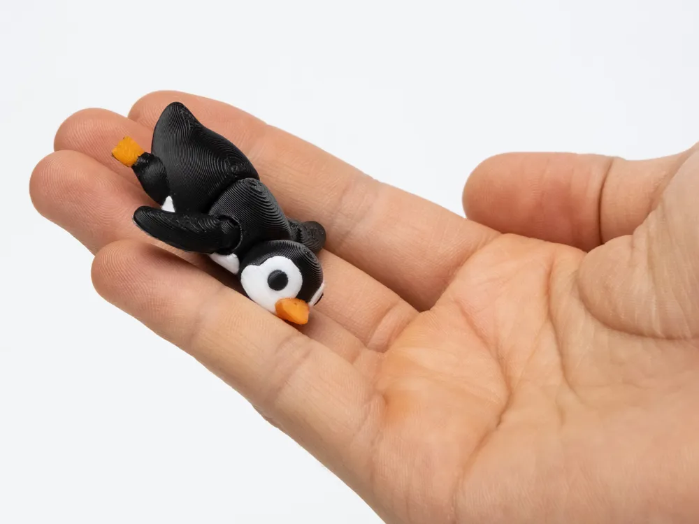 Flexi Penguin - Free 3D Print Model - MakerWorld