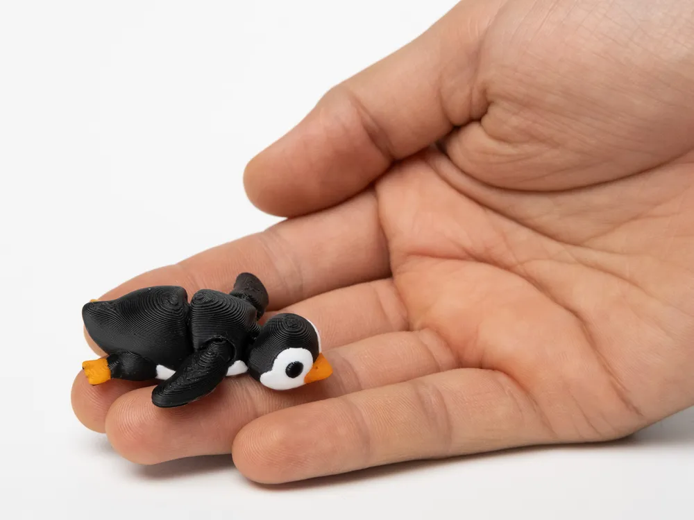 Flexi Penguin - Free 3D Print Model - MakerWorld