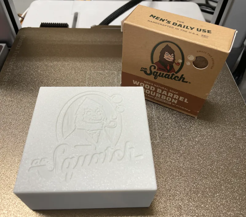 Dr. Squatch Travel Dish V2 - Embossed Logo