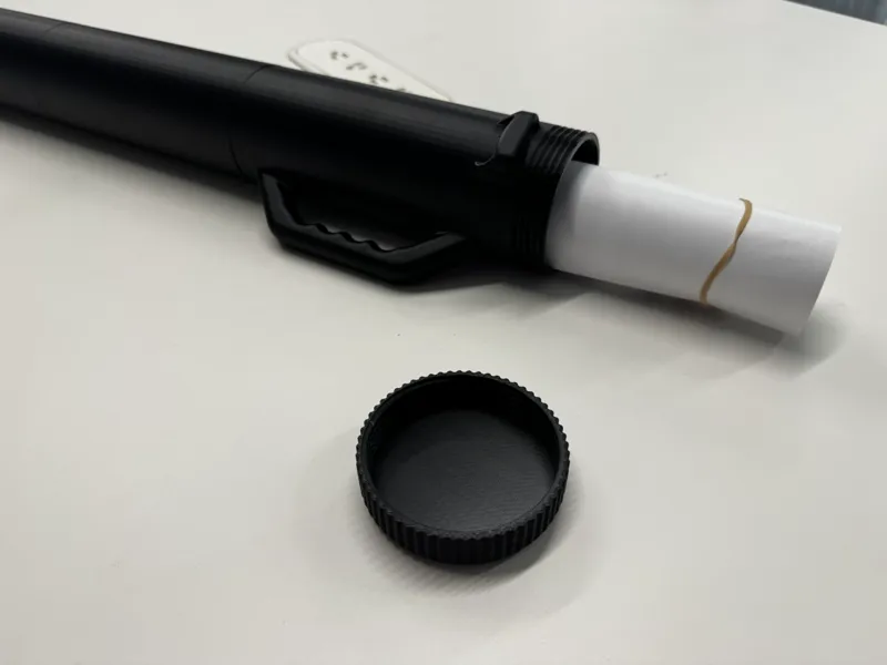 Research poster carrying tube