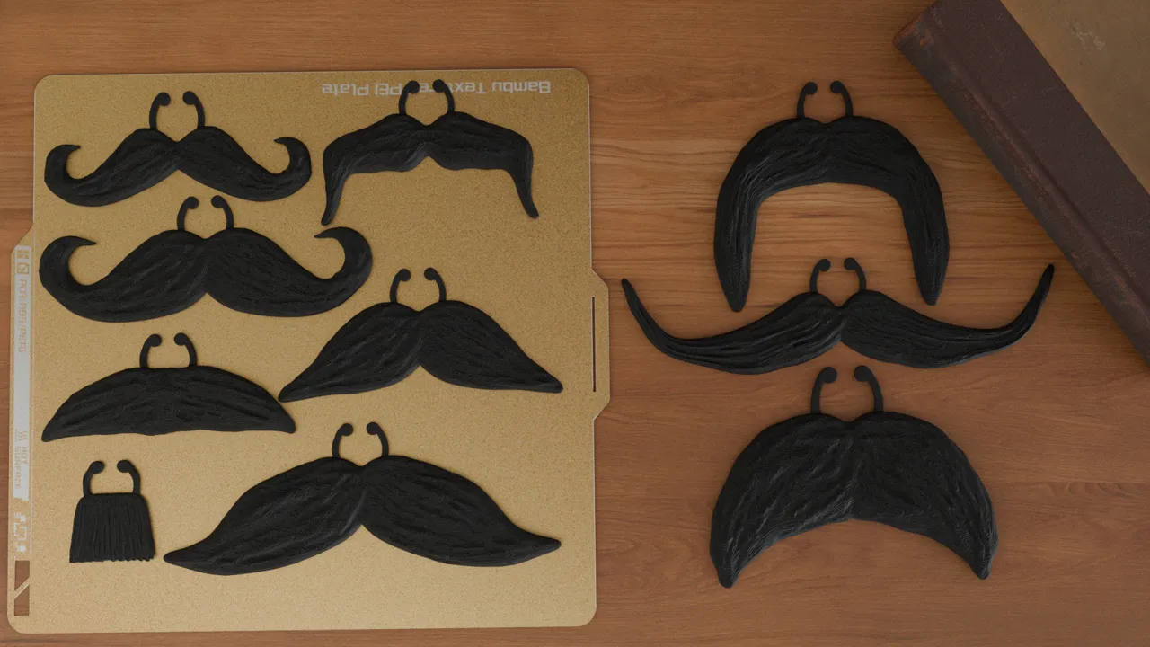 Moustaches view 2