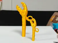 有一大一小,可以自行选择打印0.2mm 层高, 2 层墙, 10% 填充