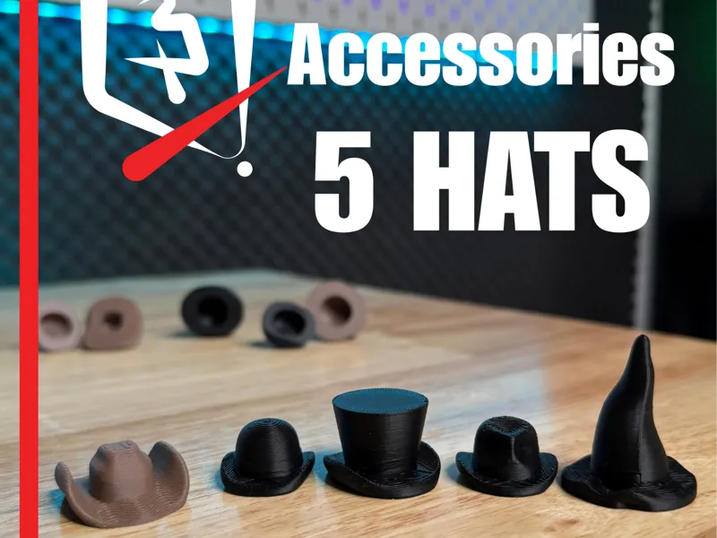 5 Mini Hats Pack
