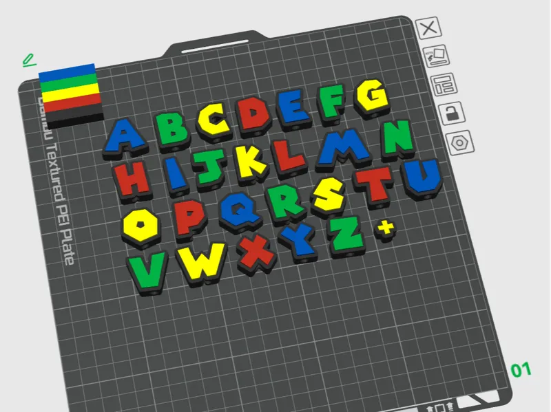 Letras Mario Llavero – Abecedario Completo A-Z