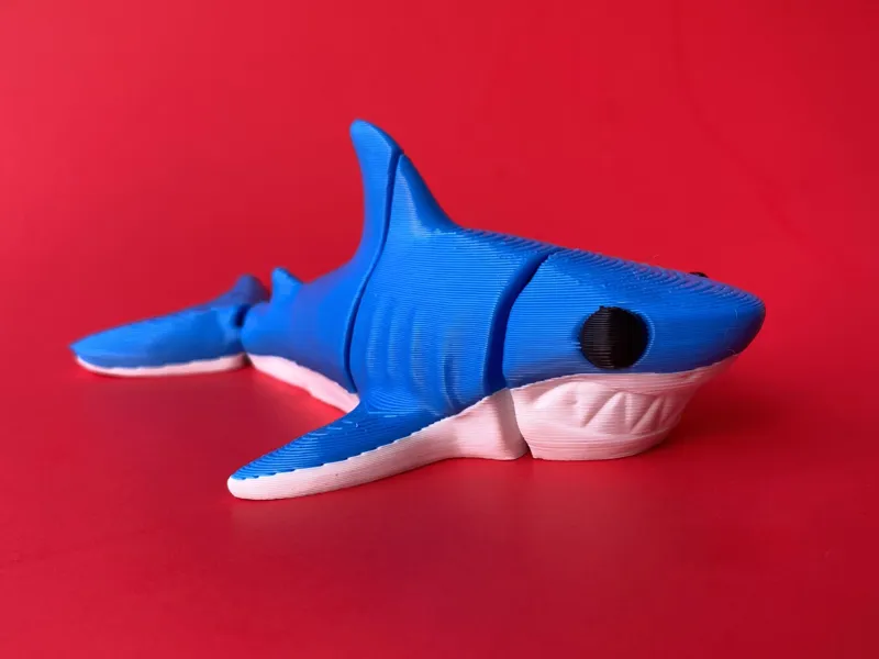 Articulated Shark, Happy Flexi Fish Toy