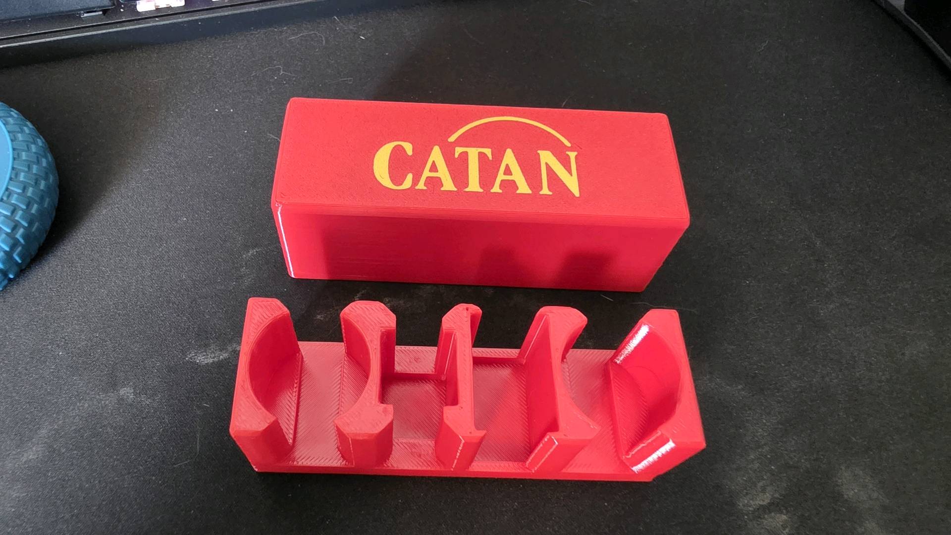 Miniatura 2 do modelo 3D Catan Spielchips Box 