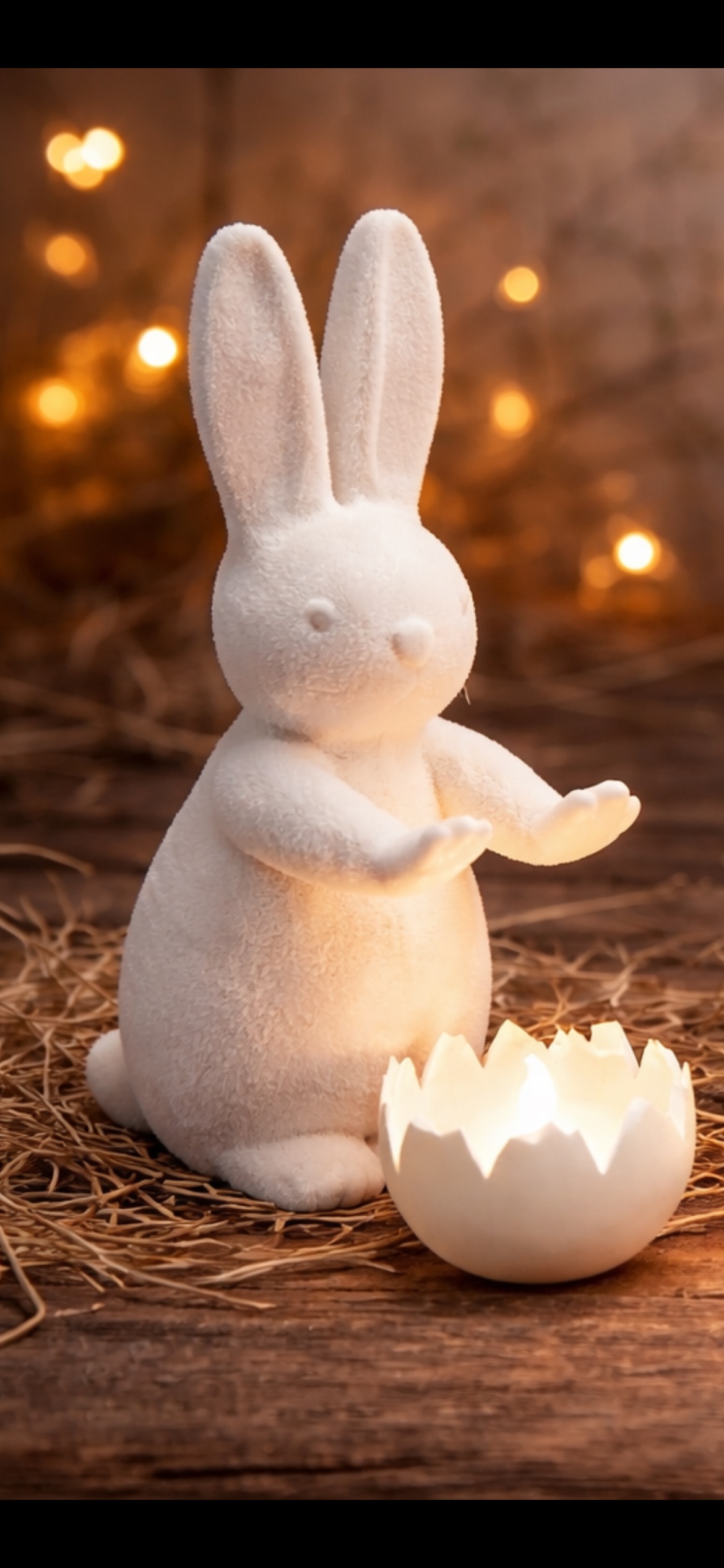 Miniatura 1 do modelo 3D Egg Campfire Bunny