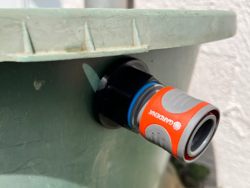 D30 Wasserfassanschluss Gardena Schnellkupplung