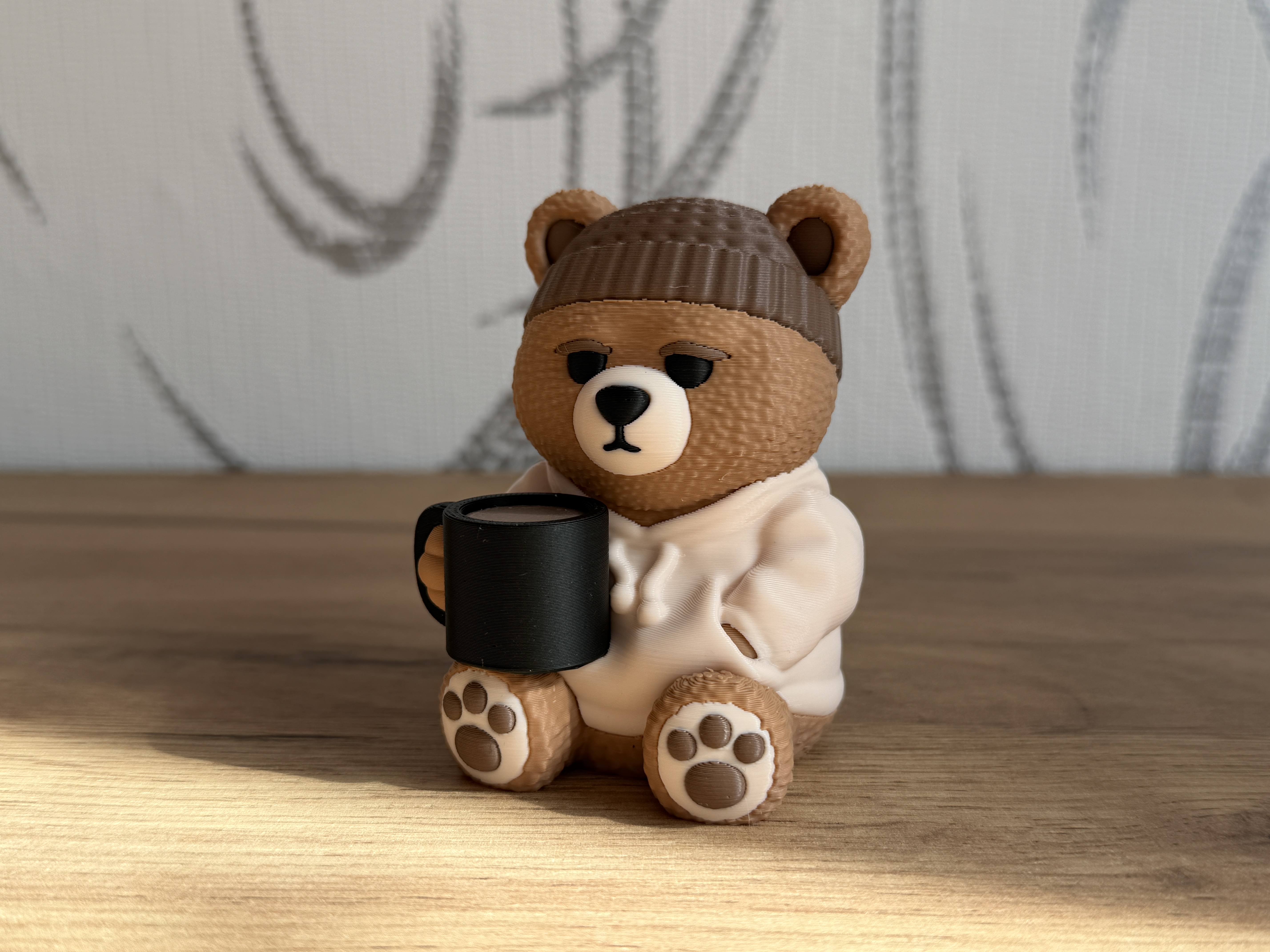 Miniatura 4 do modelo 3D Lazy Teddybear