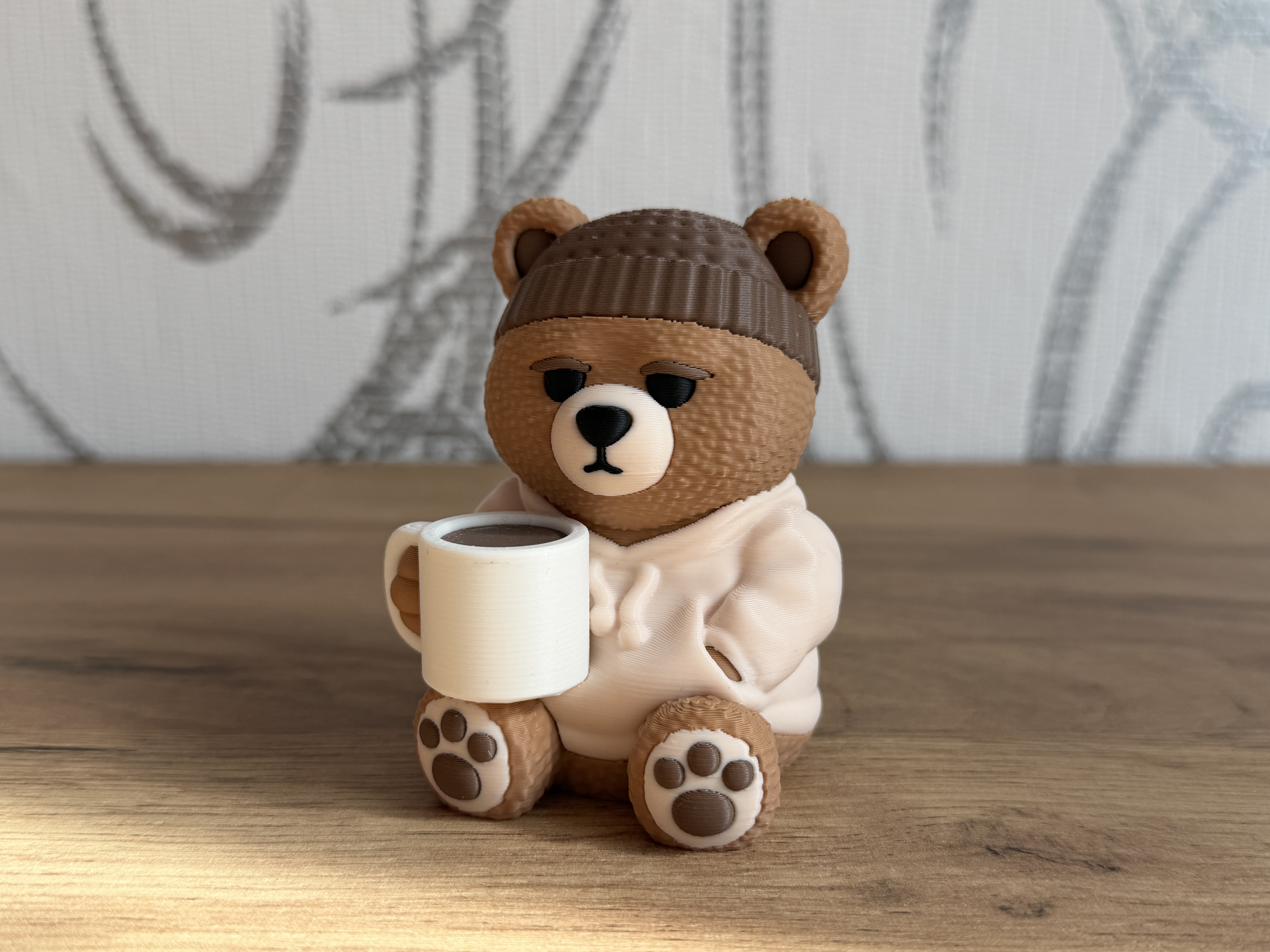 Miniatura 5 do modelo 3D Lazy Teddybear