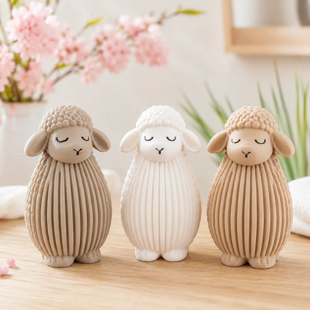 Schaf Deko - sheep decor view 2