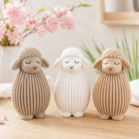 Schaf Deko - sheep decor view 2