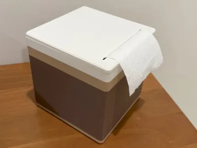 Toilet Paper Tissue-Style Desktop Dispenser - V0.5