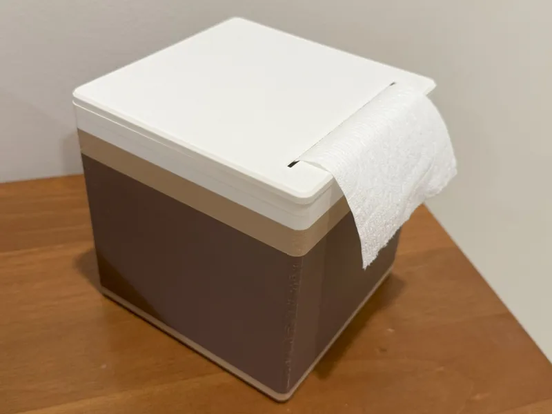 Toilet Paper Tissue-Style Desktop Dispenser - V0.5