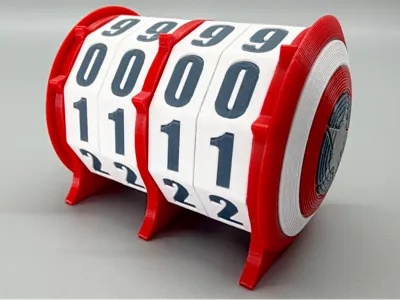 2 Person Life Counter Captain America Inspired