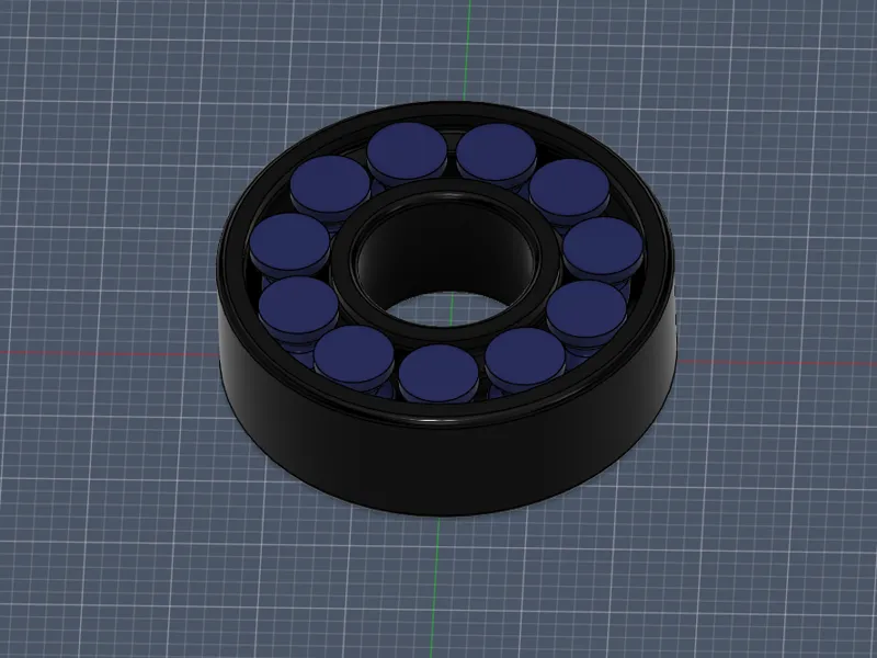 Print in place 6000 Ball Bearing