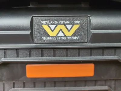Rigid Pro Gear 2 Tool Box - Weyland Yutani Badge